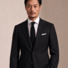 Black Perennial Tailored Fit Milano Suit (5) Black Perennial Tailored Fit Milano Suit | 黑色 Perennial Milano 修身剪裁西裝