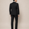 Black Roma Tailored Fit Two-Piece Tuxedo (4) Black Roma Tailored Fit Two-Piece Tuxedo 黑色 Roma 修身剪裁兩件套禮服