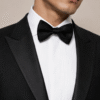 Black Roma Tailored Fit Two-Piece Tuxedo (7) Black Roma Tailored Fit Two-Piece Tuxedo 黑色 Roma 修身剪裁兩件套禮服