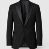 Black Roma Tailored Fit Two-Piece Tuxedo (8) Black Roma Tailored Fit Two-Piece Tuxedo 黑色 Roma 修身剪裁兩件套禮服