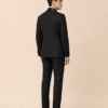 Black Roma Tailored Fit Two-Piece Tuxedo Shawl Lapel (4) Black Roma Tailored Fit Two-Piece Tuxedo Shawl Lapel 黑色 Roma 修身剪裁兩件套圓領禮服