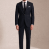 Dark Blue Plain Perennial Tailored Fit Milano 2 Piece Suit (1) Dark Blue Plain Perennial Tailored Fit Milano 2 Piece Suit 深藍素色 Perennial Milano 修身剪裁兩件套西裝