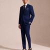Dark Blue Plain Perennial Tailored Fit Milano 2 Piece Suit (2) Dark Blue Plain Perennial Tailored Fit Milano 2 Piece Suit 深藍素色 Perennial Milano 修身剪裁兩件套西裝