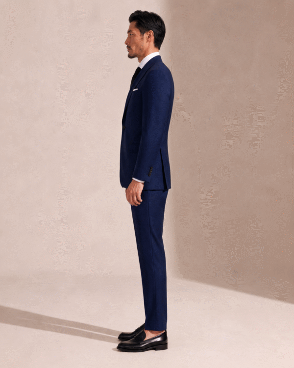 Dark Blue Plain Perennial Tailored Fit Milano 2 Piece Suit (3) Dark Blue Plain Perennial Tailored Fit Milano 2 Piece Suit 深藍素色 Perennial Milano 修身剪裁兩件套西裝