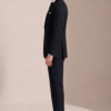 Dark Blue Plain Perennial Tailored Fit Milano 2 Piece Suit (3) Dark Blue Plain Perennial Tailored Fit Milano 2 Piece Suit 深藍素色 Perennial Milano 修身剪裁兩件套西裝