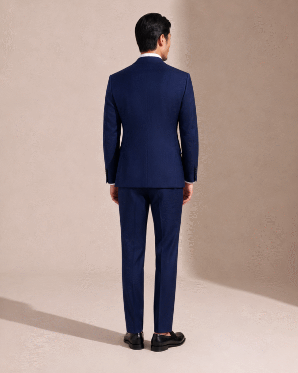 Dark Blue Plain Perennial Tailored Fit Milano 2 Piece Suit (4) Dark Blue Plain Perennial Tailored Fit Milano 2 Piece Suit 深藍素色 Perennial Milano 修身剪裁兩件套西裝