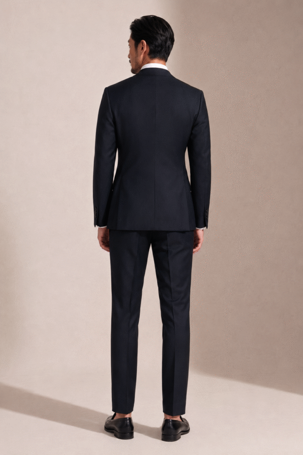 Dark Blue Plain Perennial Tailored Fit Milano 2 Piece Suit (4) Dark Blue Plain Perennial Tailored Fit Milano 2 Piece Suit 深藍素色 Perennial Milano 修身剪裁兩件套西裝