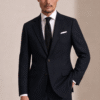 Dark Blue Plain Perennial Tailored Fit Milano 2 Piece Suit (5) Dark Blue Plain Perennial Tailored Fit Milano 2 Piece Suit 深藍素色 Perennial Milano 修身剪裁兩件套西裝