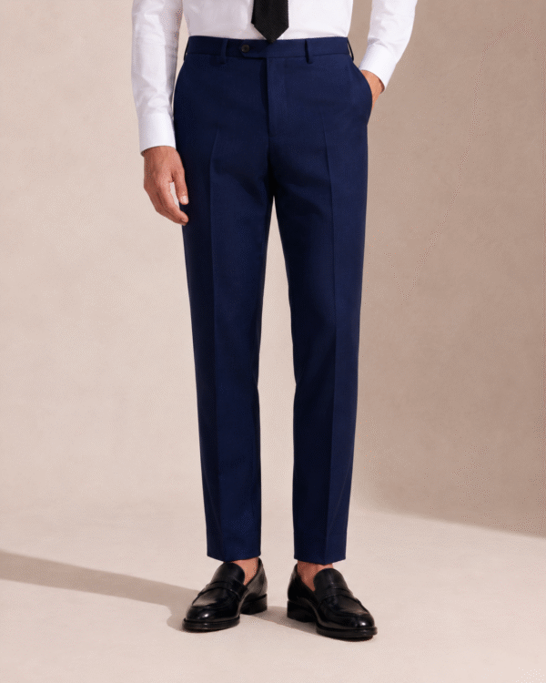 Dark Blue Plain Perennial Tailored Fit Milano 2 Piece Suit (7) Dark Blue Plain Perennial Tailored Fit Milano 2 Piece Suit 深藍素色 Perennial Milano 修身剪裁兩件套西裝