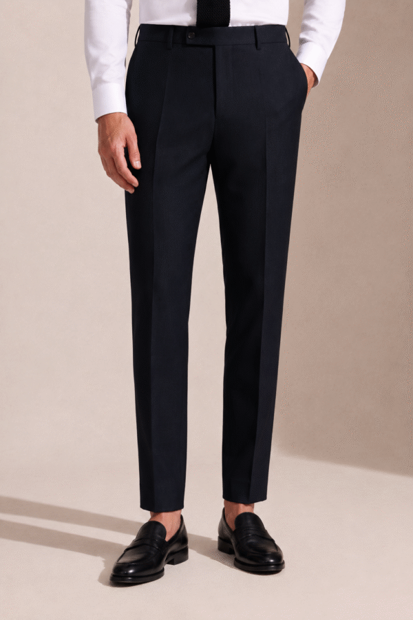 Dark Blue Plain Perennial Tailored Fit Milano 2 Piece Suit (7) Dark Blue Plain Perennial Tailored Fit Milano 2 Piece Suit 深藍素色 Perennial Milano 修身剪裁兩件套西裝