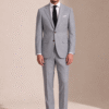 LIGHT GREY,PLAIN, Perennial Tailored Fit Milano 2 Piece (1) Light Grey Plain Perennial Tailored Fit Milano 2 Piece Suit 淺灰素色 Perennial Milano 修身剪裁兩件套西裝