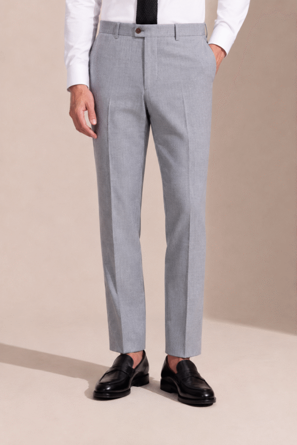 LIGHT GREY,PLAIN, Perennial Tailored Fit Milano 2 Piece (7) Light Grey Plain Perennial Tailored Fit Milano 2 Piece Suit 淺灰素色 Perennial Milano 修身剪裁兩件套西裝