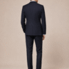 Navy Roma Tailored Fit Two-Piece Tuxedo (4) Navy Roma Tailored Fit Two-Piece Tuxedo 海軍藍 Roma 修身剪裁兩件套禮服