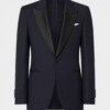 Navy Roma Tailored Fit Two-Piece Tuxedo (6) Navy Roma Tailored Fit Two-Piece Tuxedo 海軍藍 Roma 修身剪裁兩件套禮服