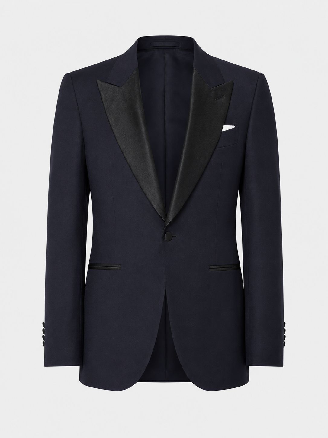 Navy Roma Tailored Fit Two-Piece Tuxedo (6) Navy Roma Tailored Fit Two-Piece Tuxedo 海軍藍 Roma 修身剪裁兩件套禮服