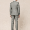 Sage Green Grey Plain Perennial Tailored Fit Milano 2 Piece Suit (5) Sage Green Grey Plain Perennial Tailored Fit Milano 2 Piece Suit 灰鼠尾草綠 Perennial Milano 修身剪裁兩件套西裝