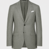 Sage Green Grey Plain Perennial Tailored Fit Milano 2 Piece Suit (7) Sage Green Grey Plain Perennial Tailored Fit Milano 2 Piece Suit 灰鼠尾草綠 Perennial Milano 修身剪裁兩件套西裝