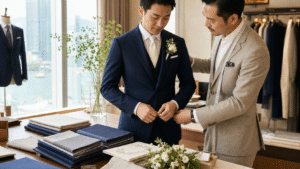 香港夏天結婚西裝指南：點揀布料、顏色、剪裁先唔焗促？